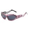 Nuevas gafas de sol Y2K de forma especial de moda europea y americana, gafas de sol de estilo hip-hop con personalidad transfronteriza, gafas de sol geniales