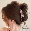 Pinza para el Cabello Súper Elegante y con Estilo para Mujeres, Pinza de Tiburón Grande para la Parte Posterior de la Cabeza, Adecuada para Cabello Grueso, Accesorio para el Cabello
