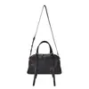 2026 Nuevo Modelo Bolso de Bowling de Piel de Becerro Curtida Vegetal Teñido en Agua para Mujer, Bolso de Hombro Grande de Capa Superior para Viajes Vintage
