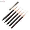 Palito de Sándalo Negro Aguja para Arte de Uñas Tubo Pluma de Dibujo Pluma de Dibujo a Color Trazo Francés Chic Especial Traje Lápiz de Fototerapia Nuevo
