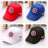 Gorra de Béisbol Capitán América para Niños Sombrero para Hombre y Mujer Sombrero Hip-Hop de Ala Plana Sombrero con Visera Parasol Trendy Venta al por Mayor Ala Grande