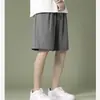 Novos Shorts de Seda de Gelo 2025 de Secagem Rápida para Uso Externo de Verão Masculino Calças Casuais Finas Respiráveis Shorts Versáteis para Homens