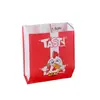 Saco de Papel à Prova de Óleo Personalizado Bolsa Organizadora Sem Revestimento Papel à Prova de Óleo Grau 7 Material Alimentício Batata Frita Frango Frito Bife Filé de Frango Coxas de Frango