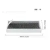 Compatible con Kewo/Accesorios para Robot Aspirador T80/X8Pro Filtro, Cepillo Rodante, Cepillo Lateral, Bolsa de Polvo para Comercio Transfronterizo