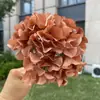 Hortênsia artificial de haste única 'Star Wish' de 15cm para decoração de casamento e casa, atacado