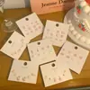 Set de Aretes de Flor Dulce con Lazo de Aguja de Plata S925 para Primavera y Verano, Aretes Lindos de Diseño de Nicho Versátiles para Mujer