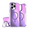 Adequado para Apple 16 Capa de celular com suporte para câmera Shadowlight Chameleon Capa de celular com sucção magnética à prova de quedas para Apple 15Pro