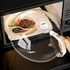 Cubierta Antisalpicaduras para Horno de Microondas, Tapa para Tazón Resistente a Altas Temperaturas, Cubierta para Calentar Horno de Microondas de Plástico de Grado Alimenticio para Uso Doméstico, Cubierta Especial para Platos Calientes