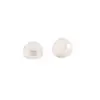 Versão coreana do conjunto de personalidade de pressão auricular quente anel de aço inoxidável tampão de ouvido em forma de hambúrguer de silicone tampão de brinco anti-queda fábrica atacado