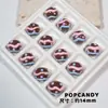 Cuentas Pintadas a Mano, Líneas Versátiles, Puntos, Bolas, Coloridos Accesorios para Joyería Hecha a Mano DIY, Aretes, Pulseras y Collares de Cuentas