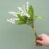 Lirio de los Valles Flores Artificiales Flores Artificiales Campanilla de Seis Puntas Escrita a Mano Decoración Suave para el Hogar Muro de Plantas Decoración de Boda