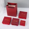 Stock Listo Caja de Almacenamiento de Joyería con Forma de Lazo Forrada de Esponja Pendientes Pendientes Collar Empaque de Joyería Caja de Regalo Mayoreo