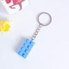 Llavero de Bloques de Construcción de Colores 2*4 Llavero Granular Colgante Personalidad Simple Adornos Colgantes Decorativos para Bolsos Regalos Pequeños