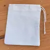 Bolsa de Pano com Cordão Pequeno, Bolsa de Algodão, Bolsa de Presente da Moda com Fundo mas Sem Lados, Bolsa de Presente, Bolsa de Pano com Cordão, Bolsa para Joias