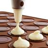 Tapete de Silicone para Assar 29*26 Tapete Pequeno para Macarons Molde de Bolo 30 Furos em Estoque