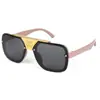 Gafas de Sol Moda Infantil Retro Gafas de Sol para Exteriores Gafas de Marco Grande Nuevas Europeas y Americanas Unisex 131 Rt105