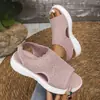 Nuevas Sandalias Romanas de Comercio Exterior para Mujer, Moda Trendy 2025, Suela Suave Transpirable, Zapatos Casuales de Playa para Mujer de Verano, Transfronterizo
