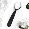 Estilo Japonés jk Corbata Mujer Talla Única Perezoso Preppy Estilo Camisa Uniforme Accesorios Uniforme Estudiante Cuadros Pareja Masculina Mismo Estilo