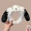 Diadema de Felpa Linda Otoño Invierno para Niños Dulce Dibujo Animado Domador de Cabello Diadema Estilo Coreano Exquisito Pasador para el Cabello Goma para el Cabello Accesorios para el Cabello