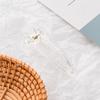 Celebridade da Internet Coreana Presilha de Cabelo Transparente de Acrílico Cor de Doce Gota d'Água Bico de Pato Grampo de Cabelo Resina Presilha Lateral Presilha para Franja Elegante
