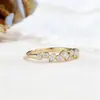 Anillo irregular original de nicho Yinyiyuantong con diseño completo de plata de ley S925, anillo francés de lujo ligero personalizado y elegante para mujer