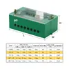 Caja de Conexión Rápida Divisor Combinador de Cables Jhd Una Entrada Múltiples Salidas Terminal de Alta Corriente Ramificador