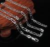 Venta caliente de AliExpress collar de cuerpo de tres lados de 4 m Venta caliente en Europa y Estados Unidos joyería chapada en plata chapada en cobre collar de plata de moda