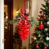 Campanas de Navidad Nuevas Transfronterizas Adornos de Campana de Terciopelo Nórdico Decoraciones Navideñas Colgantes para Ventana