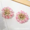Flor de crisantemo simulada para gorro de graduación DIY, sombrero de sol, materiales de flores decorativas, decoración para el hogar y la sala de estar, paisaje de jardín, flores artificiales