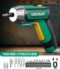 Destornillador Eléctrico Bosque Verde Atornillador Eléctrico Multifuncional Pequeño Recargable Doméstico Litio Taladro Eléctrico Juego de Destornilladores