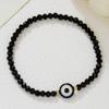 Pulsera Ojo de Cristal de Venta Caliente Transfronteriza Pulsera de Cuerda Roja de Tendencia de Moda Personalizada para Hombres y Mujeres Pulsera de Cuentas Doradas de Amistad para Parejas