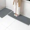 Tapetes de Chão Absorventes de Chenille para Casa, Tapetes de Cozinha, Capachos de Porta de Banheiro, Tapetes Antiderrapantes para Banheiro, Carpete Resistente a Manchas para Banheiro
