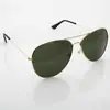 Spot Pilot Retro Metal Sapo Espelho 3025 Óculos de Sol Cinza Óculos de Sol Homens e Mulheres Óculos Atacado