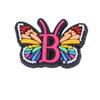 Letras Borboleta Amazon Acessórios de Joalheria DIY Patch Macio de PVC Pequeno Decoração de Avião de Desenho Animado para Capa de Celular