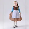 Ropa Retro Estilo Granja Europea y Americana para Padres e Hijos, Dorothy de Cuento de Hadas de El Mago de Oz, Vestido de Alicia