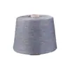Fornecedor de Fio de Algodão Foshan Guangdong Fio de Tricô de Alta Resistência Fio Mesclado 100% Poliéster Fio Cinza T4 # 32S