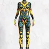 Producto Nuevo de Halloween 2025 Body Estampado Digital 3D Disfraz de Una Pieza Cosplay para Adultos