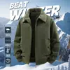 Ropa de Algodón Gruesa, Cálida, Lavable, de Doble Cara, Nueva, Tallas Grandes para Hombre, Otoño/Invierno, con Forro Polar Grueso, Moda Cien