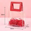 Bolsas de Mano Transparentes de PVC en Stock con un Toque de Lujo para el Festival del Medio Otoño, Día Nacional, Bolsas de Regalo de Cumpleaños y Bolsas de Mano de Plástico para Bodas