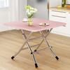 Mesa Plegable, Mesa para Puesto al Aire Libre, Mesa Cuadrada, Mesa de Comedor, Mesa de Comedor Sencilla, Escritorio Doméstico para Estudiantes, Escritorio para Estudiantes, Estable