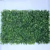 Pared de Flores Artificiales y Plantas Verdes para Decoración de Bodas, Paisajismo de Centros Comerciales, Plantas de Plástico Artificiales de Milán, Pared de Plantas Artificiales