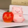 Figuras de Gatos con Temática de Frutas, Decoraciones Creativas de Escritorio, Manualidades de Resina, Decoraciones de Escritorio de Oficina Son Verdaderamente Adorables