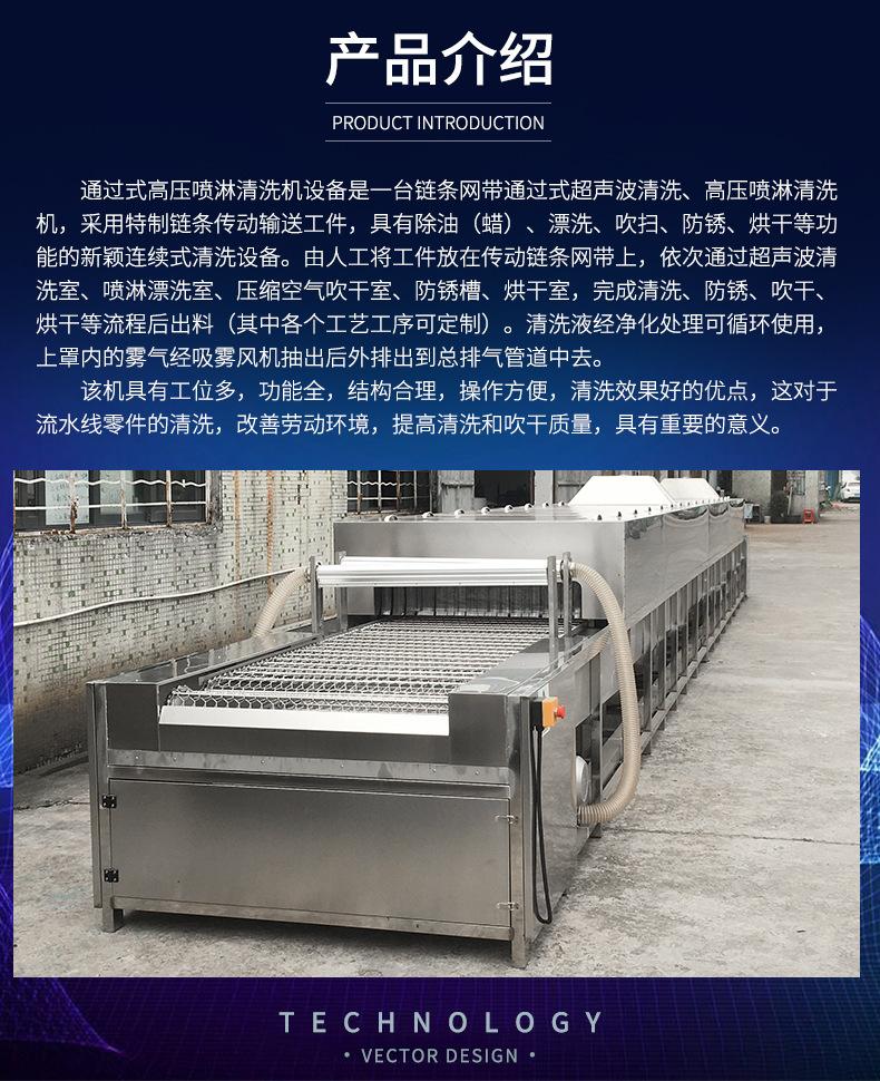 喷淋清洗机介绍2