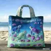Bolso de Mano con Patrón de Tortuga Nuevo Producto Transfronterizo 3D Temu Amazon Moda de Moda para Mujer Estampado Digital Bolso de Hombro