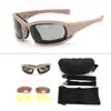 Gafas tácticas polarizadas X7 transfronterizas, juego de múltiples lentes, gafas para deportes al aire libre, a prueba de viento y arena, gafas de tiro y a prueba de balas