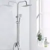 Juego de Ducha Termostático Negro Expuesto con Boquilla a Presión, Venta Directa de Baño Todo Cobre, Cabezal de Ducha Termostático de Aluminio Espacial