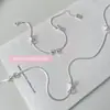 Estilo Coreano Estilo Fresco Pulido Súper Brillante Pulsera de Cadena con Cuchilla de Lazo Super Hada Elegante Elegante Pulsera Moda Joyería de Alta Gama