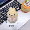 Lindo Colgante de Peluche Rilakkuma, Adorable Muñeco de Conejo Malvavisco, Llavero de Oso Pequeño, Colgante para Bolsa