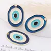 Accesorios DIY de aleación para goteo de aceite Ojo del Diablo, colgante de ojo redondo transfronterizo, colgante de llavero, accesorios de joyería