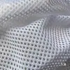 Material de malha para berço Tecido de rede Tecido de malha de gaze Tecido uniforme Roupa esportiva Sapatos Bolsas Tecido de rede de pesca Protetor de berço Almofada de assento